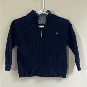 Nautica Baby Boy Mock Neck Sweater Size 6-12 months
